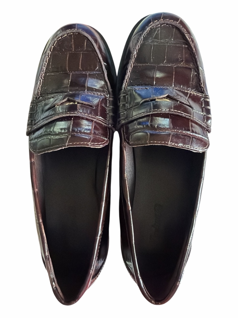 Madewell The Grayson Penny Loafer in Dark Brown - Size 7 - Picture 6 of 9